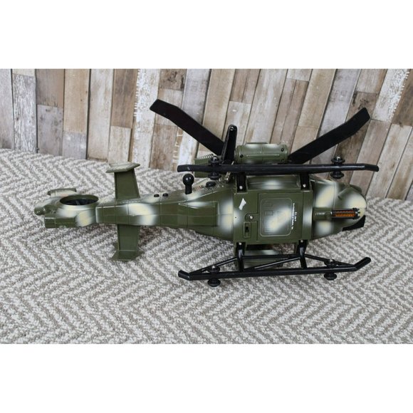 2001 GI Joe US Army Helicopter 2HQ-12w/Power Winch - Works! - Picture 6 of 13